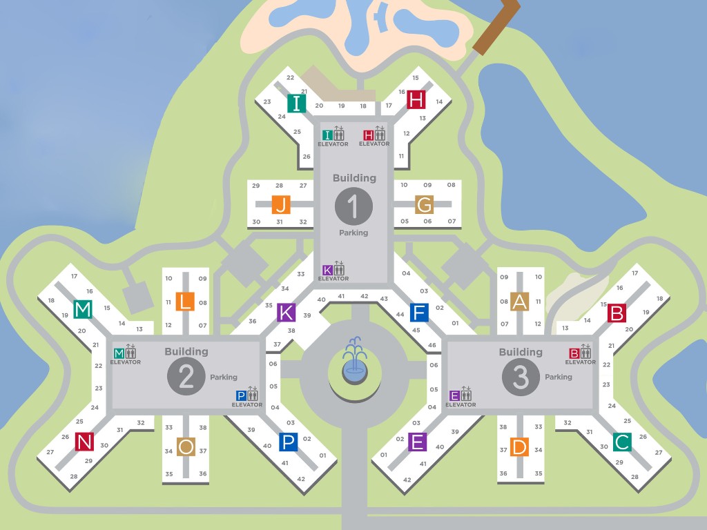 The Grove property map